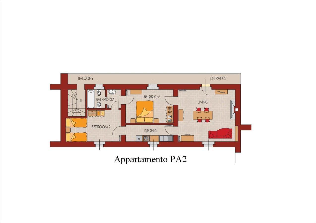 Palazzo Barbo Leilighet Pumenengo Rom bilde